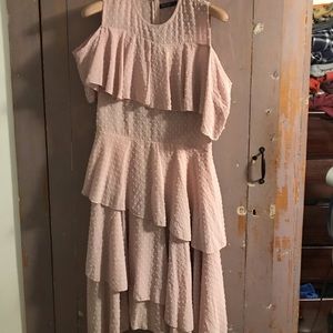 Give It a Swirl Mesh Dress from Nasty Gal